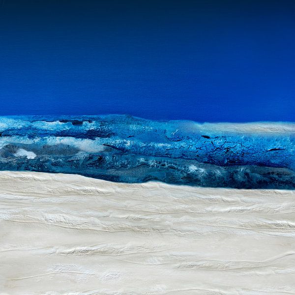 Abstracte oceaan van Andreas Wemmje
