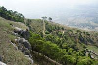 Paysage de montagne en Sicile