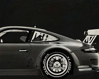 Porsche GT3 RS Cup 2008 B&W