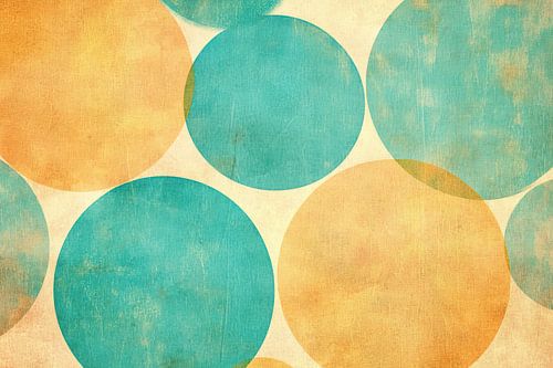 Overlapping Circles Abstract