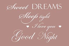 Sweet dreams - Pink by Sandra Hazes