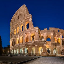 The Colosseum in Rome as a panoramic image. by Voss Fine Art Fotografie