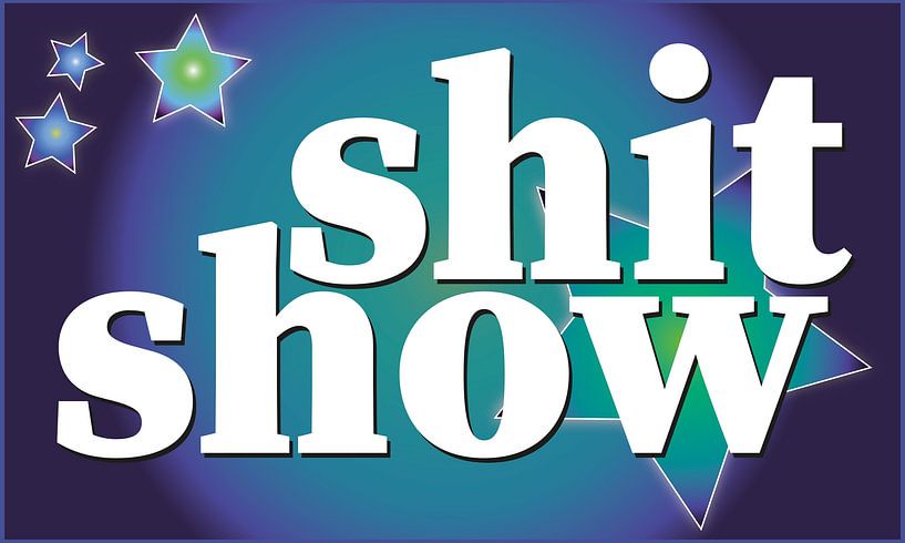 shitshow-blue par Esther van de Beek