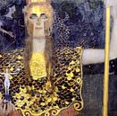 Pallas Athene. Gemälde von Gustav Klimt. von Dina Dankers Miniaturansicht