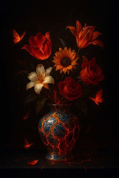 Still Life Embers of Beauty van Moonheart Artworks