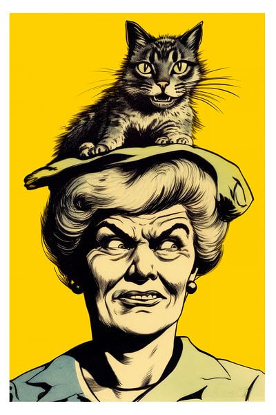 Weird Cat Lady by Treechild