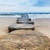 Buhnen am Strand der Ostsee von Gunter Kirsch