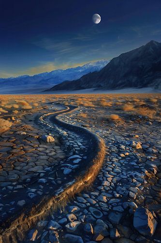Baiser de lune sur la lande