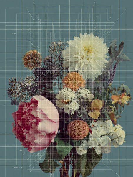 Dahlia Bouquet by Franka Poulain