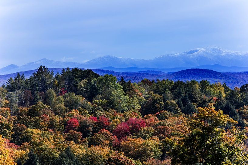 First Snow on the White Mountains by Steven Valkenberg