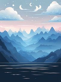 Gelassener Bergschlummer von Artistic