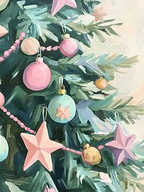 Pastel Christmas I by Gypsy Galleria