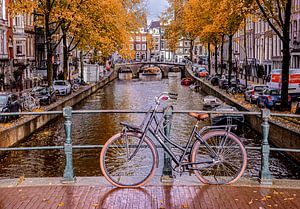 Il y a toujours un vélo à Amsterdam !