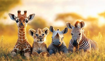Baby Wildlife van Jacky