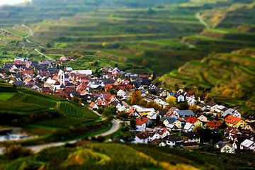 Village dans les vignes sur Jürgen Wiesler