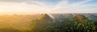 Chocolate Hills landschap in Bohol, de Filipijnen van Teun Janssen thumbnail