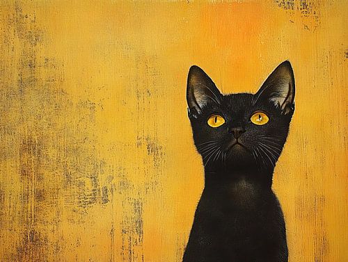 Cat | Cat with Yellow Eyes