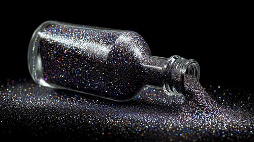 Glitters in fles panorama