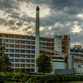 Panorama de l'usine Van Nelle à Rotterdam sur Fred Leeflang