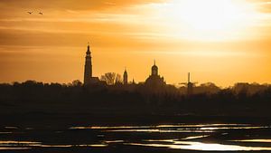 Middelburg Skyline van Thom Brouwer