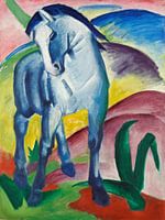 Blaues Pferd I, Franz Marc
