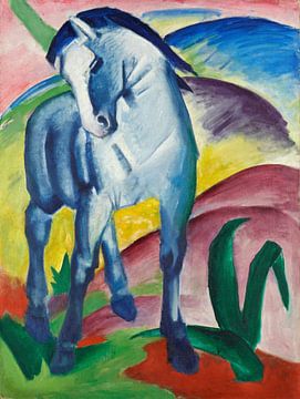 Blaues Pferd I, Franz Marc