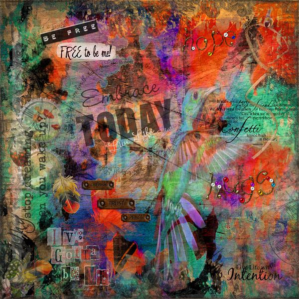 Colour your life by Carla van Zomeren