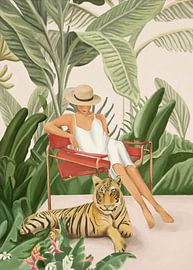 La Dame et le Tigre sur Branka Kodžoman