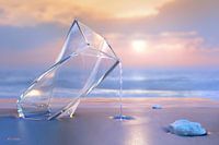 Zinkend glas
