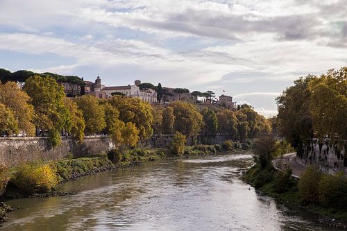 Uitzicht over de Tiber