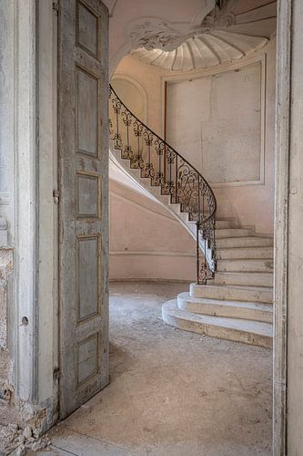 L'escalier rose