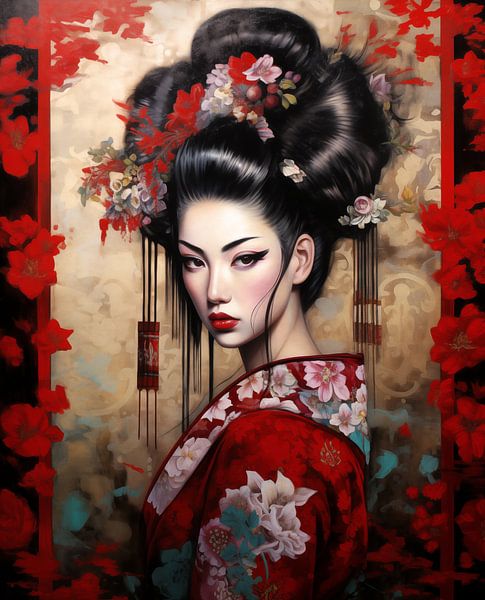 Geisha by Jacky