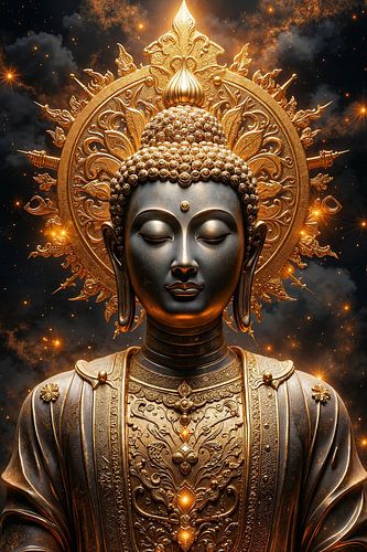 Fantasy Deluxe: BUDDHA OF ETERNAL LIGHT - De Wachter van het Gouden Kosmos