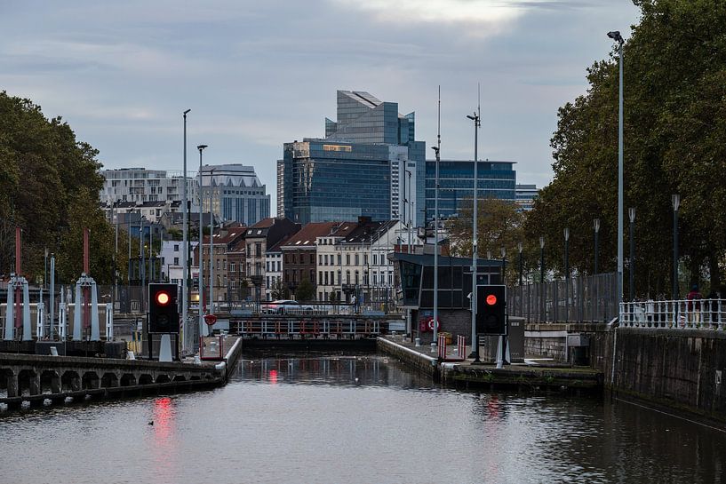 The lock of Anderlecht by Werner Lerooy