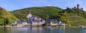 Panorama von Beilstein, Rheinland-Pfalz, Deutschland