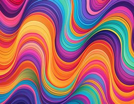 Kunst kleuren met design