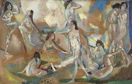 Arthur Bowen Davies,Air, light and wave