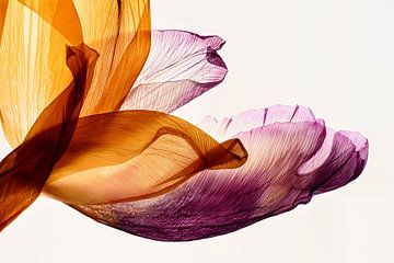 Gradient Tulips by Christine de Vogel