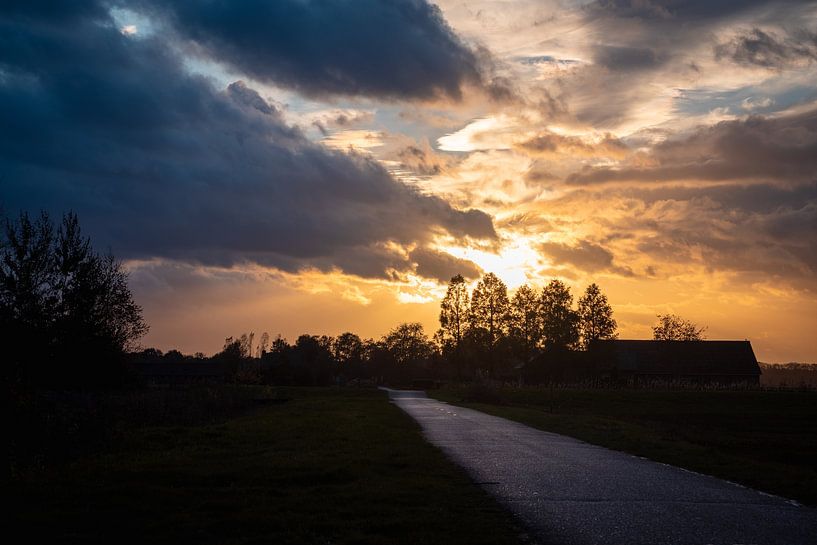 Sunset Polder Vught by Zwoele Plaatjes