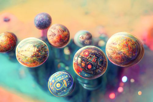 Alien fantasy, psychedelic dreams and flying rigs