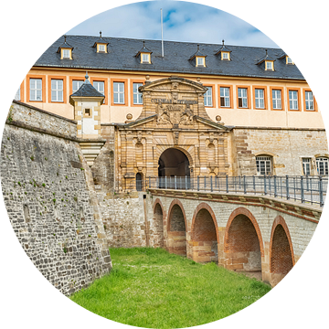 Barokke citadel Petersberg in Erfurt, Duitsland van Gunter Kirsch