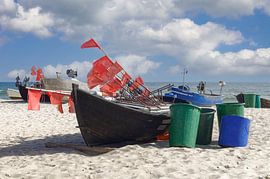 am Strand von Baabe von Peter Eckert