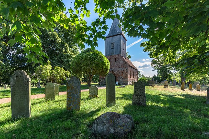 gotische Dorfkirche Groß Zicker, Rügen von GH Foto & Artdesign