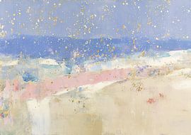 Côte au crépuscule, rehaussée de reflets dorés sur Niklas Maximilian