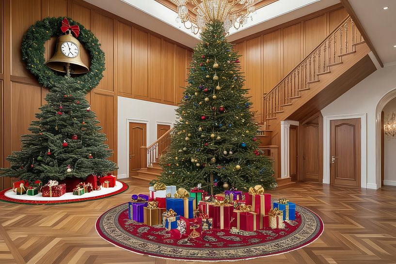 christmas tree by hisam colours