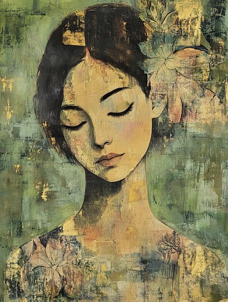 Femme or par Caprices d'Art