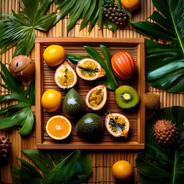 Exotic fruit by Martine Affre Eisenlohr