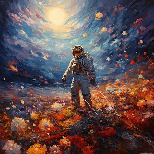 Landschaft im Monet-Stil | Felder | Impressionismus