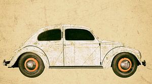 VW Ur-Käfer in antique chamoise