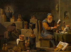 Malerei, Der Alchemist
